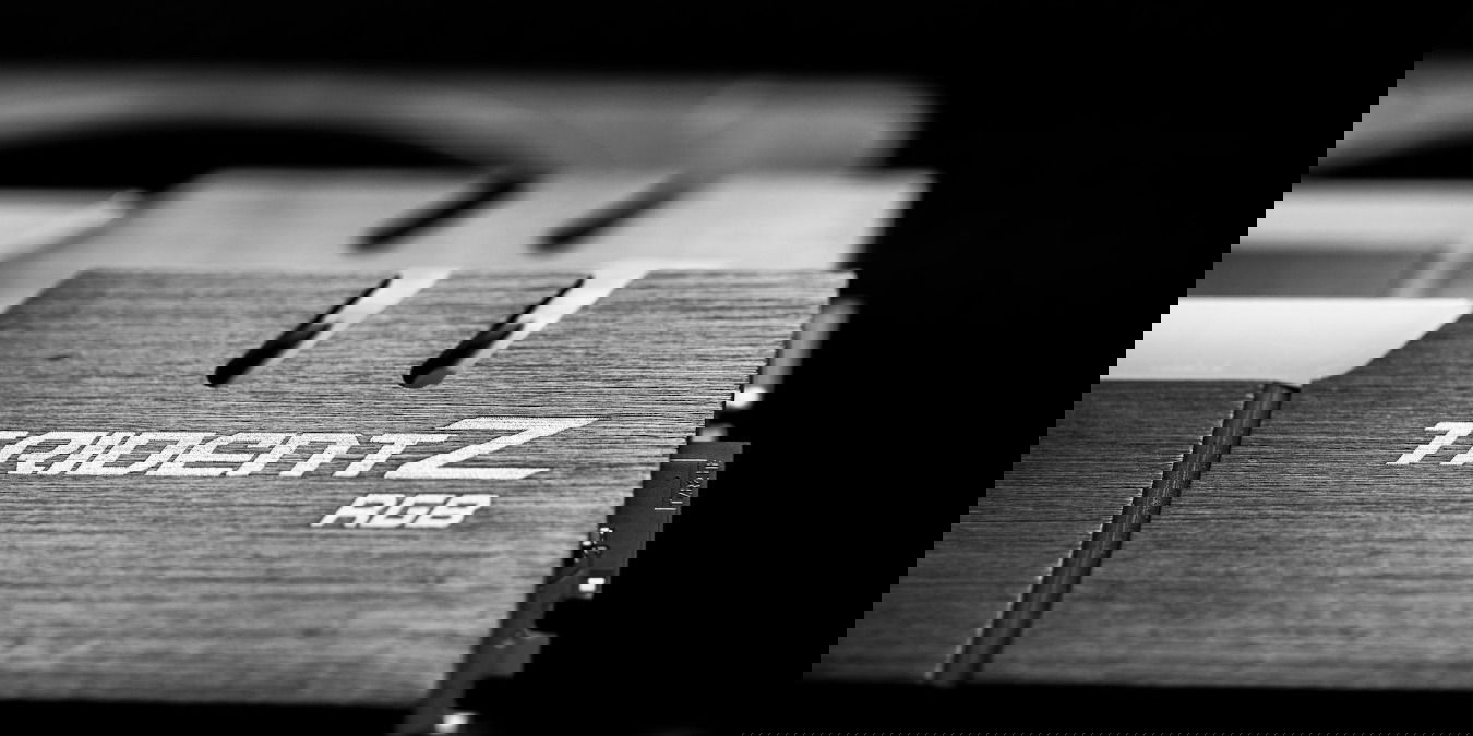 Computer RAM close up